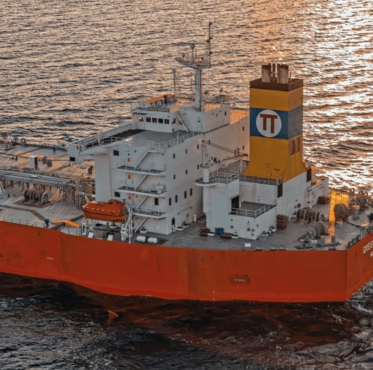 1. Oil tanker in the ocean. Credits to Polembros Shipping
