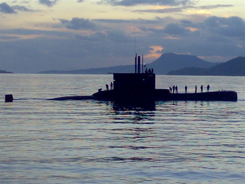 Το υποβρύχιο Ποσειδών IV (S-116). Φωτο: Πολεμικό Ναυτικό