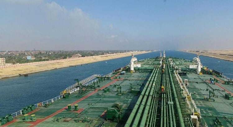 2. Maran Carina passing Suez Canal. Credits to Elisavet Nisioti