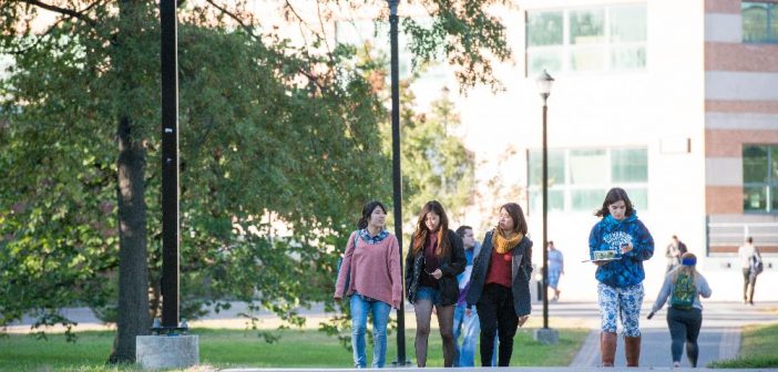 early fall campus