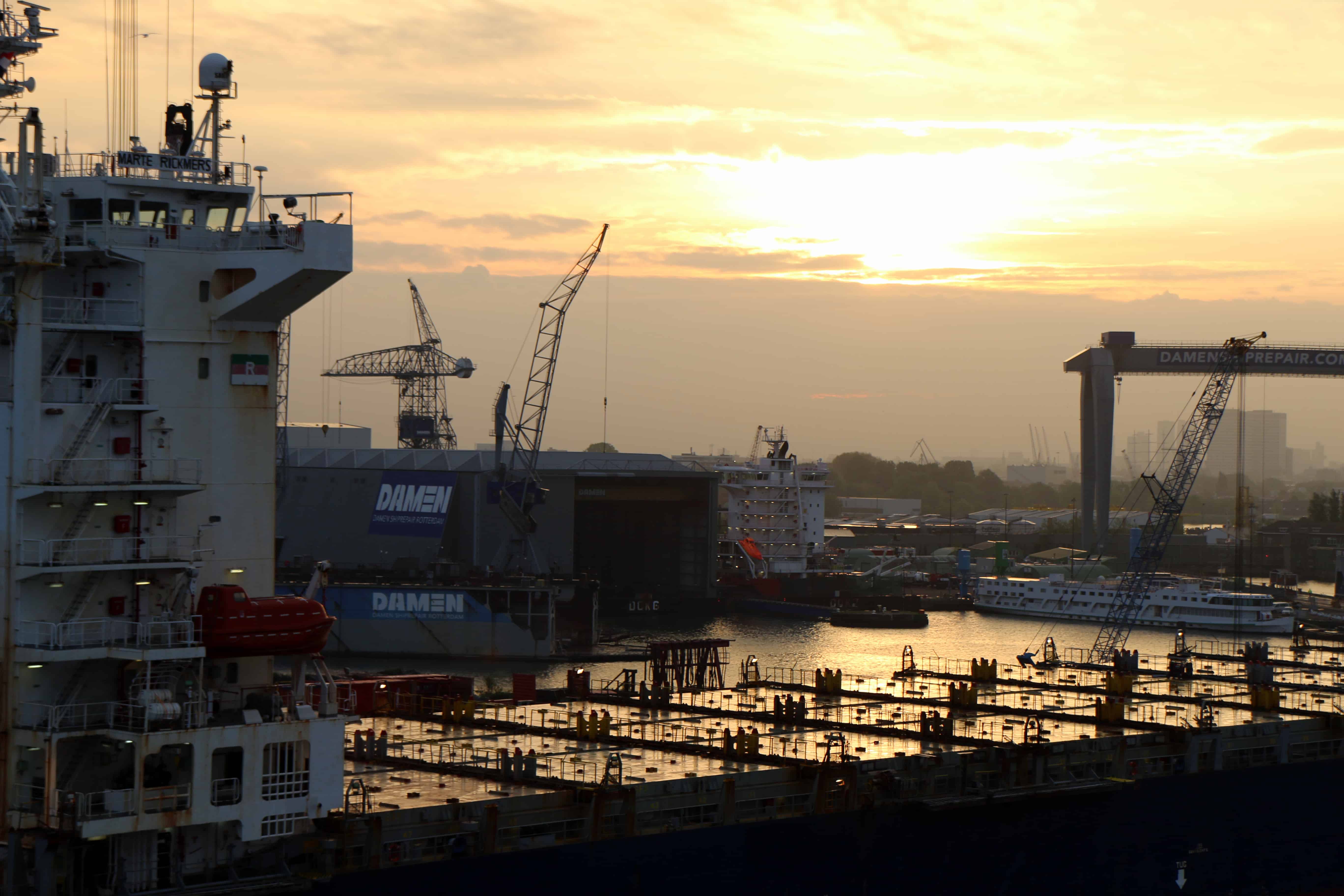 6. Arriving at Damen Shipyard. Credits to Areti Priovolou