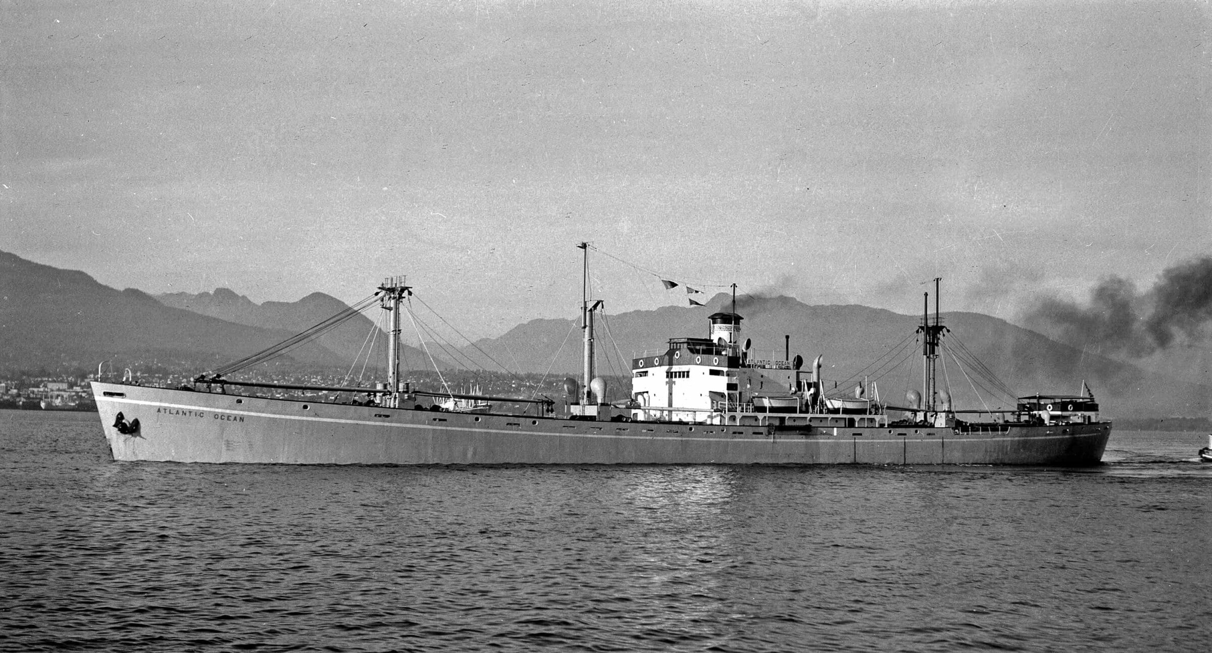 Το Λίμπερτυ «Atlantic Ocean» (ευγενική παραχώρηση του Δ. Σ. Χριστοφοράτου)