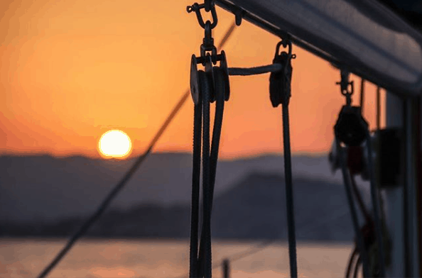 4. Beautiful sunset. Credits to Kaplumbas Sailing Crew