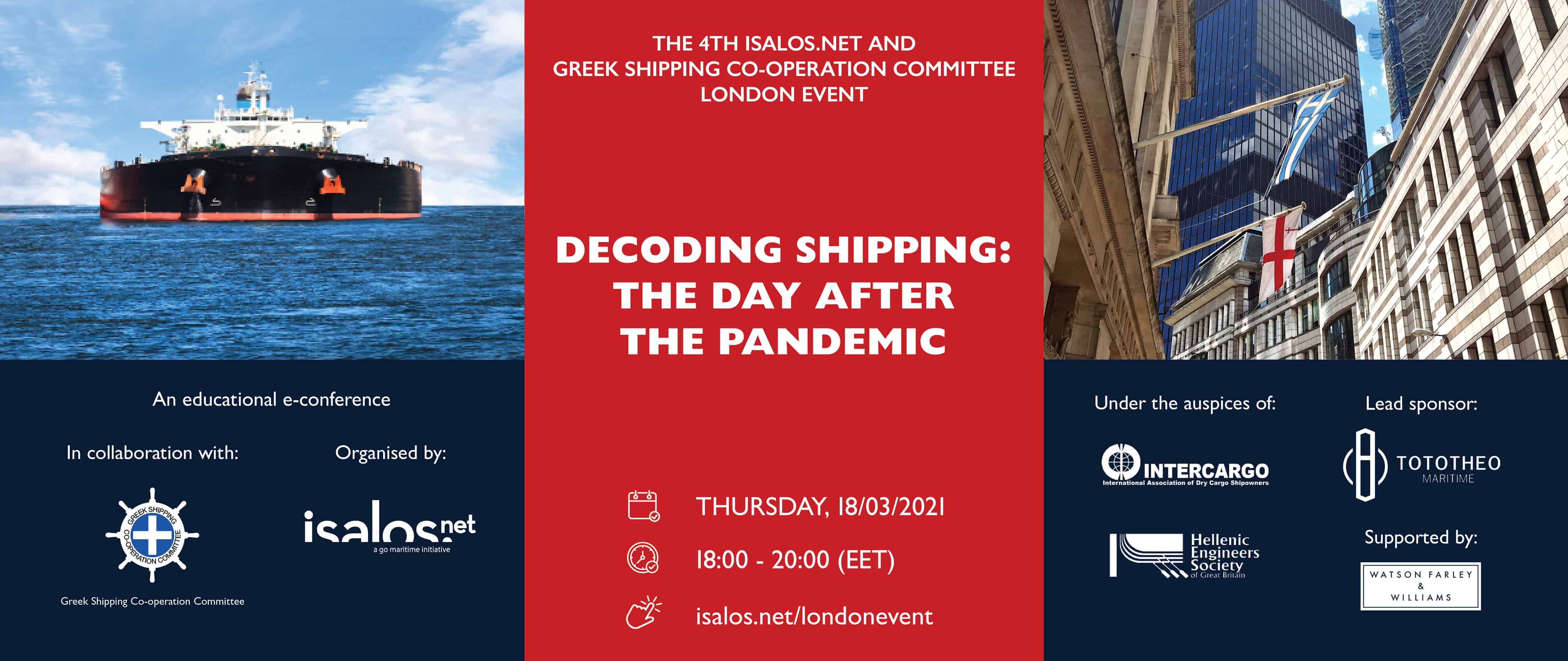 The 4th Isalos.net Maritime e-Conference in London 