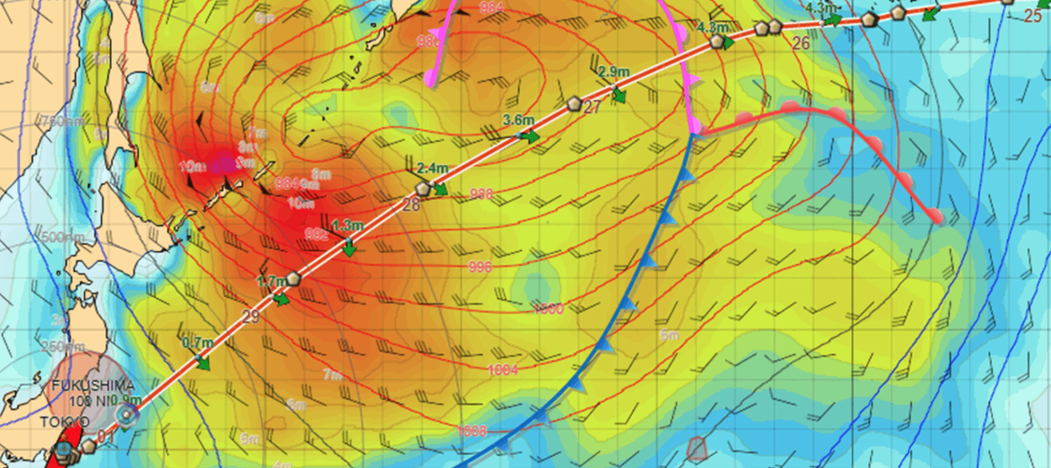 bon voyage weather system