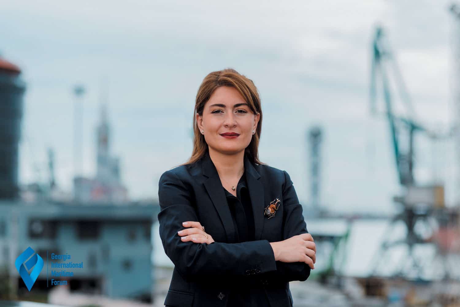 Η διευθύντρια της Υπηρεσίας Θαλασσίων Μεταφορών της Γεωργίας, Tamara Ioseliani