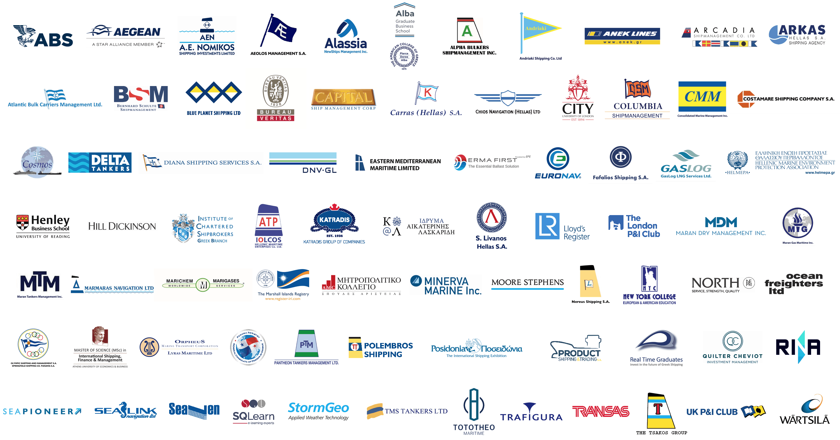 Logos sponsors Epilego Athens 2018