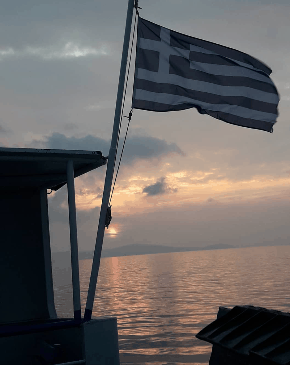 4. Greek Flag. Credits to Dimitrios Kalloudis