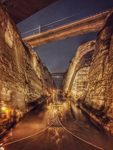 3. Corinth Canal. Credits to Charalampos Atesoglou