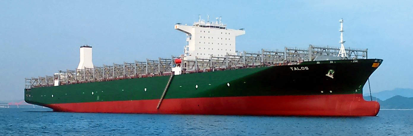 Το containership TALOS, υπό τη διαχείριση της Costamare Shipping Co. S.A.