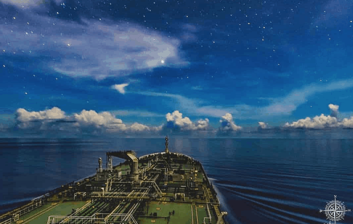 1. The night is beautiful. Credits to Capt. Ioannis Gazis