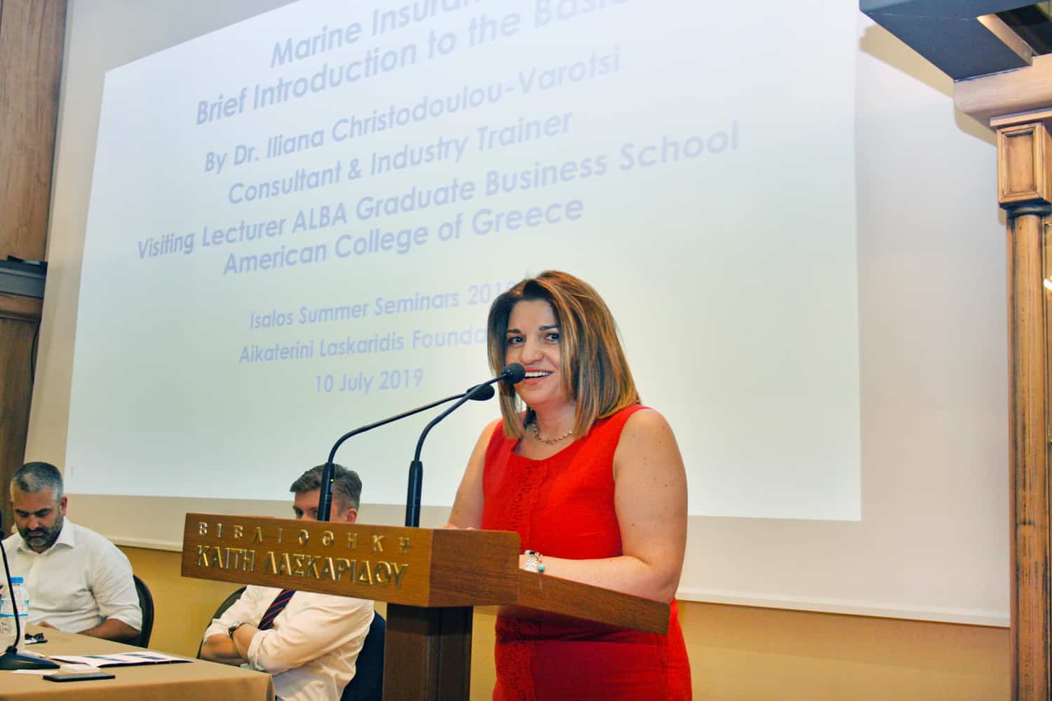 Η Δρ. Ηλιάνα Χριστοδούλου-Βαρότση, Visiting Lecturer του ALBA Graduate Business School