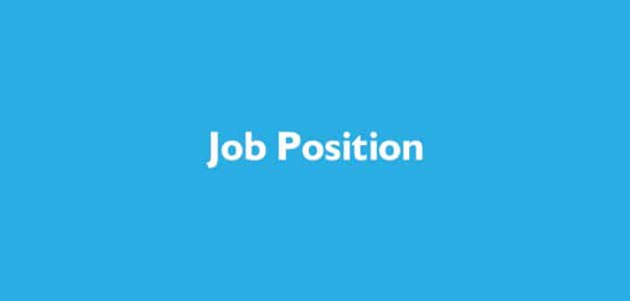 Job Position