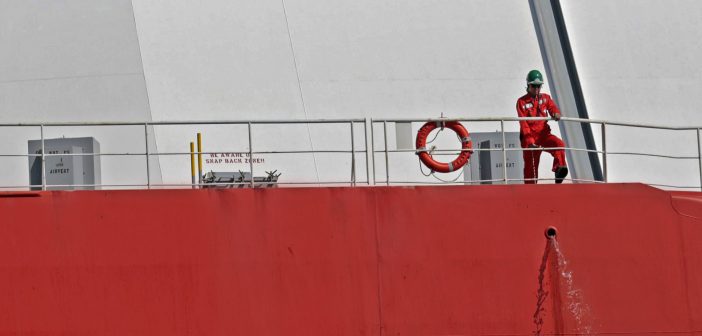US regasification vessel used by Israel as gas supply backup