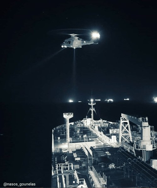 2. Midnight landing. Credits to Nasos Gounelas