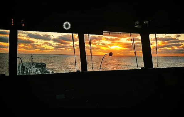 4. Sunrising between the clouds. Credits to Nikolas Raphail