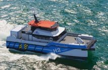 «Πράσινη» τεχνολογική καινοτομία για πλοίο μεταφοράς προσωπικού