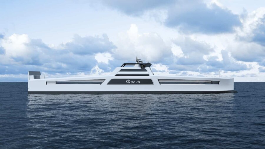 Topeka - Hydrogen Ro-Ro concept design