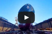 Ο δεξαμενισμός του πλοίου μεταφοράς LNG «Maran Gas Troy» (βίντεο) Maran Gas Troy