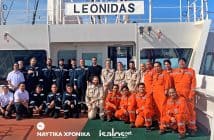 Πάσχα εν Πλω με το Πλήρωμα του Μ/Τ LEONIDAS της Andriaki Shipping (βίντεο)