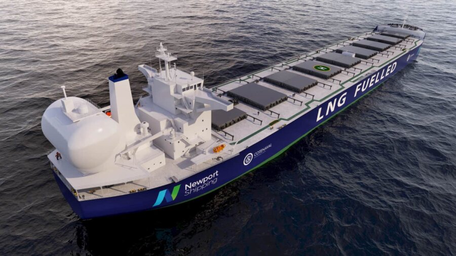 Καινοτόμο σύστημα δεξαμενών καυσίμου LNG για δεξαμενόπλοια και φορτηγά πλοία