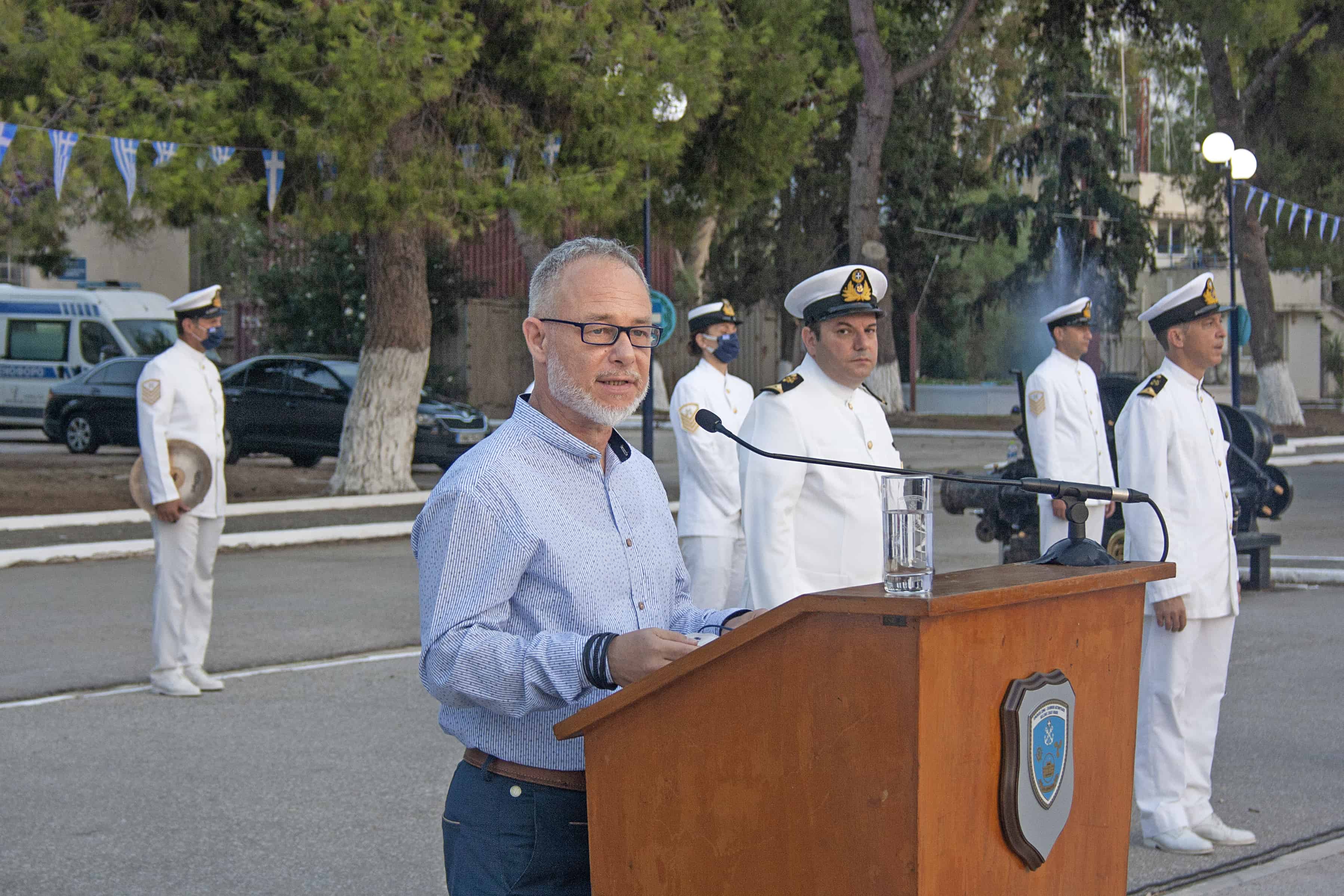 Ο διευθυντής της Σχολής Μηχανικών της ΑΕΝ Ασπροπύργου Δρ. Νικόλαος Φραγκιαδάκης