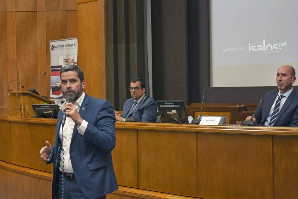 Ο κ. Θεόφιλος Ξενακούδης, Director, Worldwide Business Operations, IRI / The Marshall Islands Registry και Managing Director του γραφείου του νηολογίου στον Πειραιά