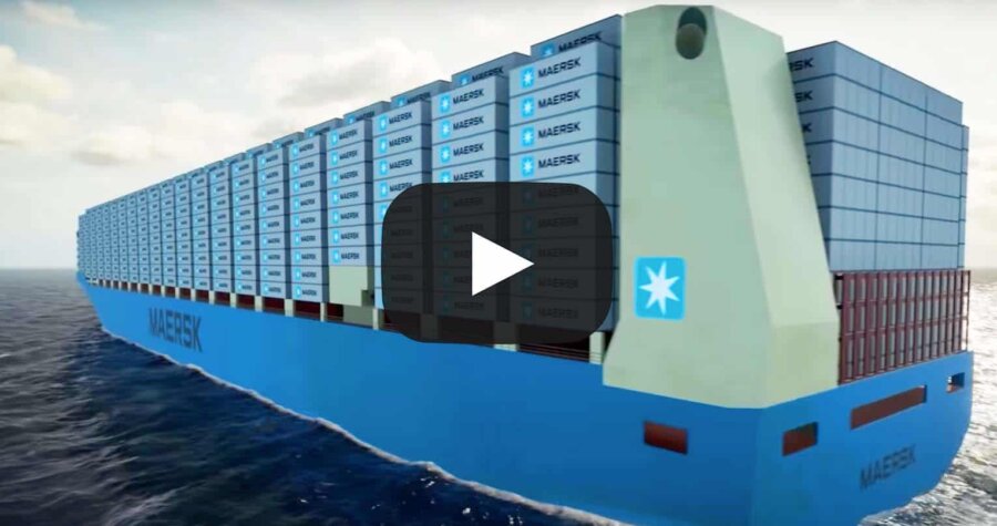 Maersk: Πως θα μοιάζουν τα πράσινα containerships του μέλλοντος; (βίντεο)