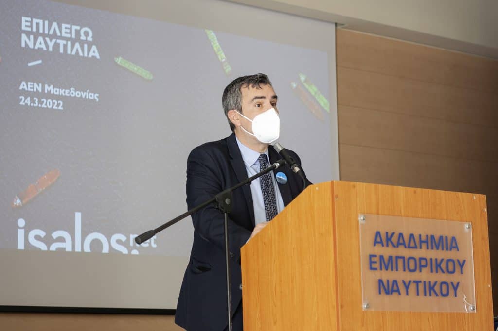 Ο κ. Ηλίας Μπίσιας, Διευθυντής των Ναυτικών Χρονικών και της Isalos.net