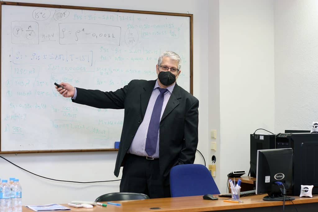 Στιγμιότυπο από το workshop με θέμα «Προστασία ακοής και απρόσκοπτη επικοινωνία σε περιβάλλοντα υψηλού θορύβου»