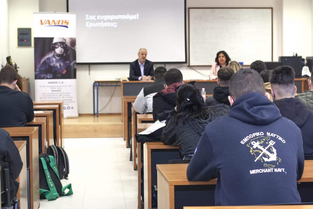 Στιγμιότυπο από το workshop με θέμα «Ο Ανθρώπινος Παράγοντας στη Ναυτιλία»