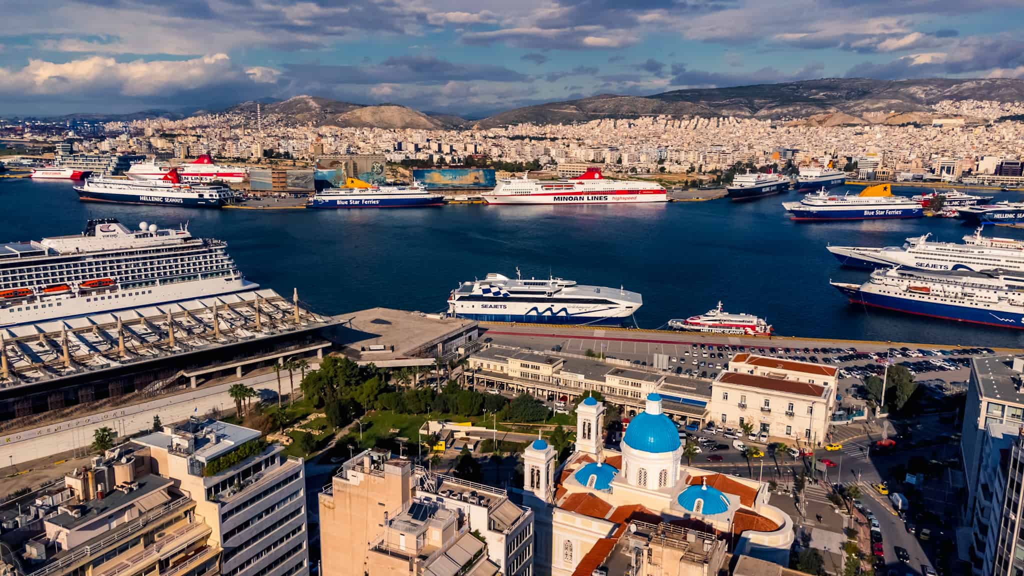 1. Piraeus from above Credits to Konstantinos Goulianos 