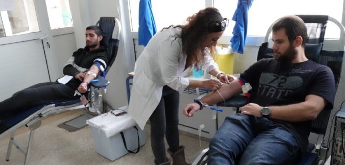 ΑΕΝ Χίου: Οι σπουδαστές δίνουν αίμα και προσφέρουν ζωή