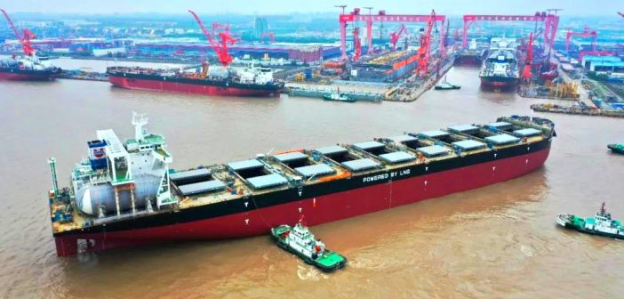 Bulk carriers διπλού καυσίμου LNG, το επόμενο βήμα της πράσινης ναυτιλίας
