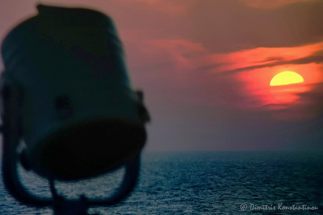 3. One more sunset in the Aegean Sea Credits to Dimitris Konstantinou