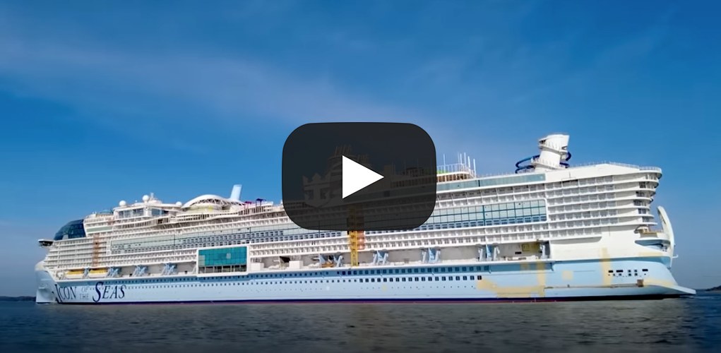 «Icon of the Seas»: Το μεγαλύτερο κρουαζιερόπλοιο στον κόσμο (βίντεο)