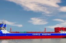 COSCO: Σαλπάρει νεότευκτο ηλεκτρικό containership