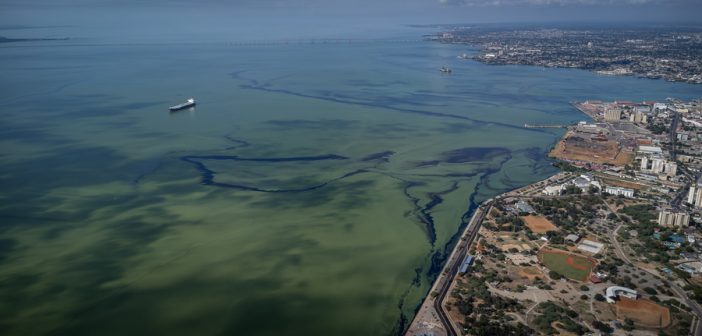 Environmentalists denounce oil spill emergency in Venezuela's largest lake