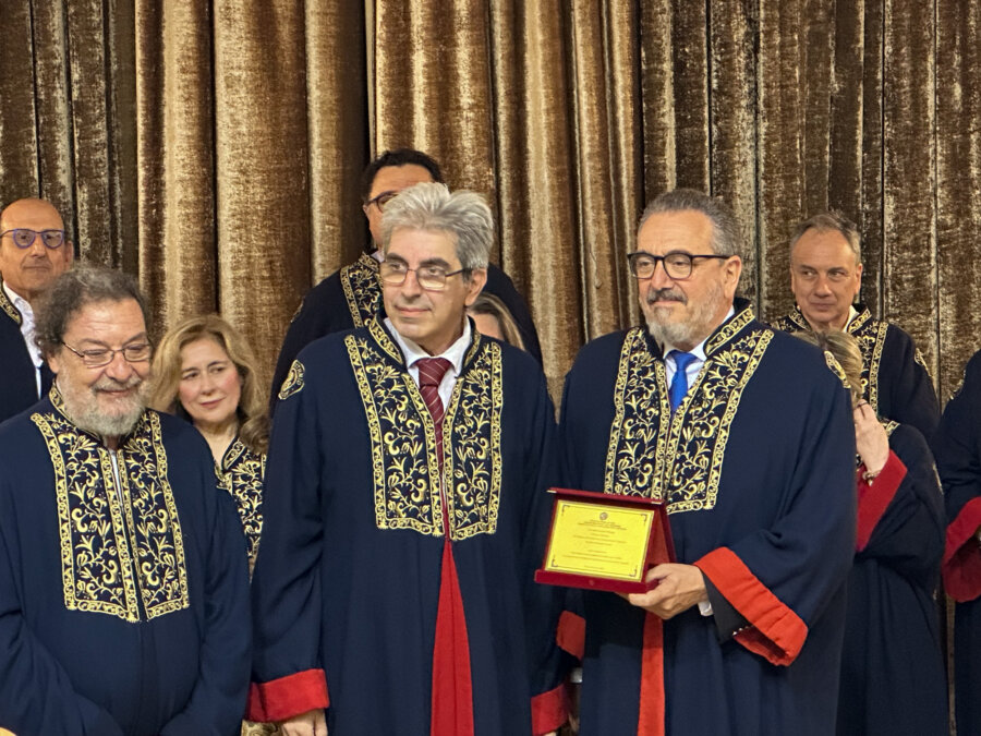 Δρ. Γεώργιος Δ. Πατέρας: Το Πανεπιστήμιο Αιγαίου τιμά τον πρόεδρο του Ναυτικού Επιμελητηρίου της Ελλάδος