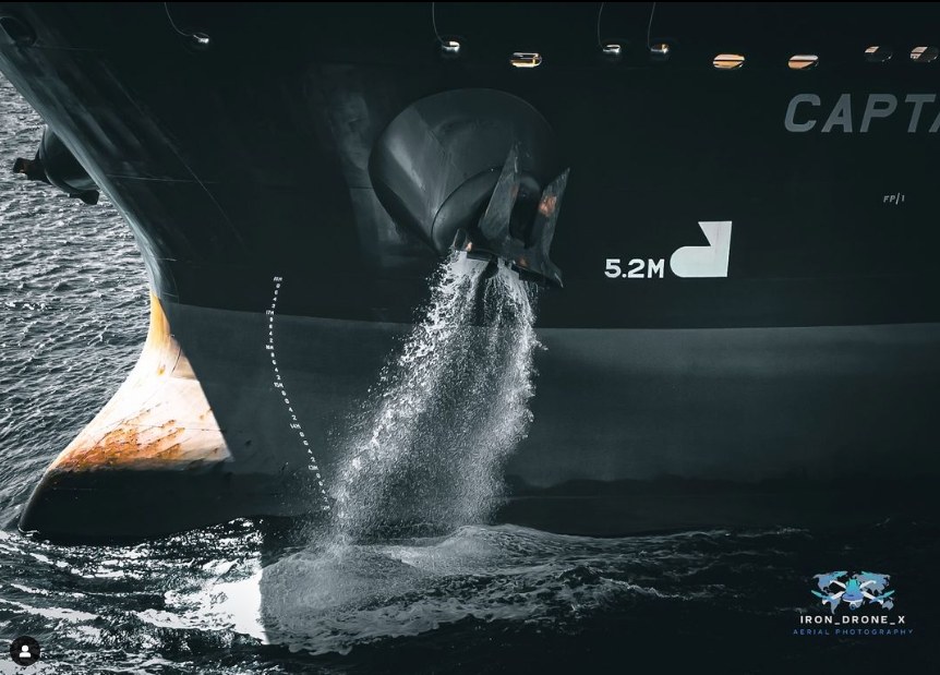 1. Anchored in strength, sailing through the seas Credits to iron_drone_x & amazingshots_drone