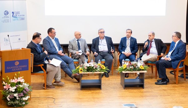 (Α-Δ): Αν. Καθ. Ορέστης Σχινάς (Πανεπιστήμιο Αιγαίου), Αν. Καθ. Jeroen Pruyn (TU Delft), κ. Σπυρίδων Ζολώτας (RINA), κ. Σταύρος Χατζηγρηγόρης (Zodiac Maritime & Advanced Engineering Services), κ. Βασίλειος Δημουλάς, (Bureau Veritas), κ. Αντώνιος Φαράκλας (Chartworld Shipping Corporation), Δρ Γεώργιος Πατέρας (Contships Management Inc.)