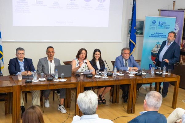 (Α-Δ): Καθ. Ευάγγελος Μπουλουγούρης (University of Strathclyde), Δρ Ιωάννης Δάγκινης (Πανεπιστήμιο Αιγαίου), Επ. Καθ. Άννα Κοτρίκλα (Πανεπιστήμιο Αιγαίου), κα Άλκηστις Κυριακοπούλου (DeepSea Technologies), Καθ. Ηλίας Υφαντής (Πανεπιστήμιο Λευκωσίας), Ομ. Καθ. Νικήτας Νικητάκος (Πανεπιστήμιο Αιγαίου)